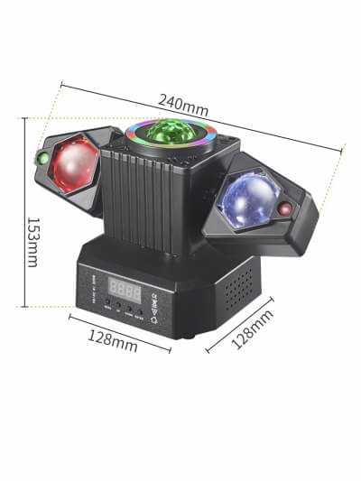 Лазерный проектор/светомузыка Beatix с пультом управления-3