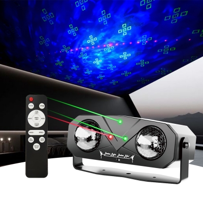Лазерный проектор для вечеринок PulseRayс пультом ДУ-4