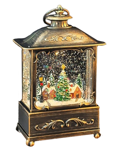 Фонарь новогодний музыкальный светильник, SnowyHome-1