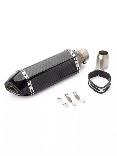 Глушитель Akrapovic универсальный для мотоцикла, для квадроцикла 370мм-2